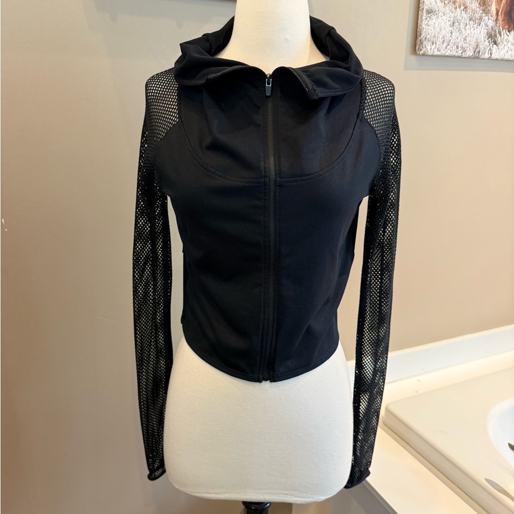 Fabletics Black Demi Lovato Logo Sweatshirt